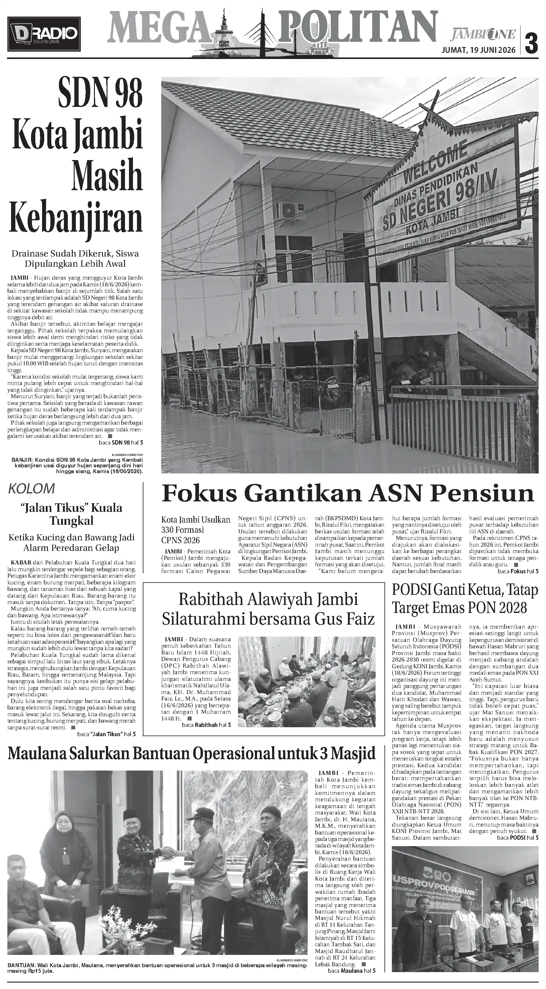 Halaman Koran